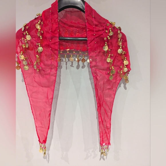 Belly Dancing Hip Scarf - Picture 4 of 4